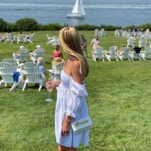 Beautiful Misa Los Angeles white long sleeve dress